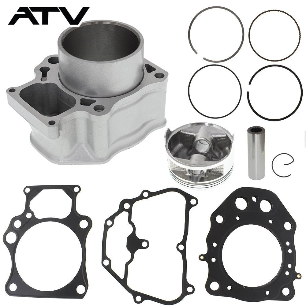 Cylinder Piston Gasket Top End Rebuild Kit for Honda Rancher TRX420 2007-2018