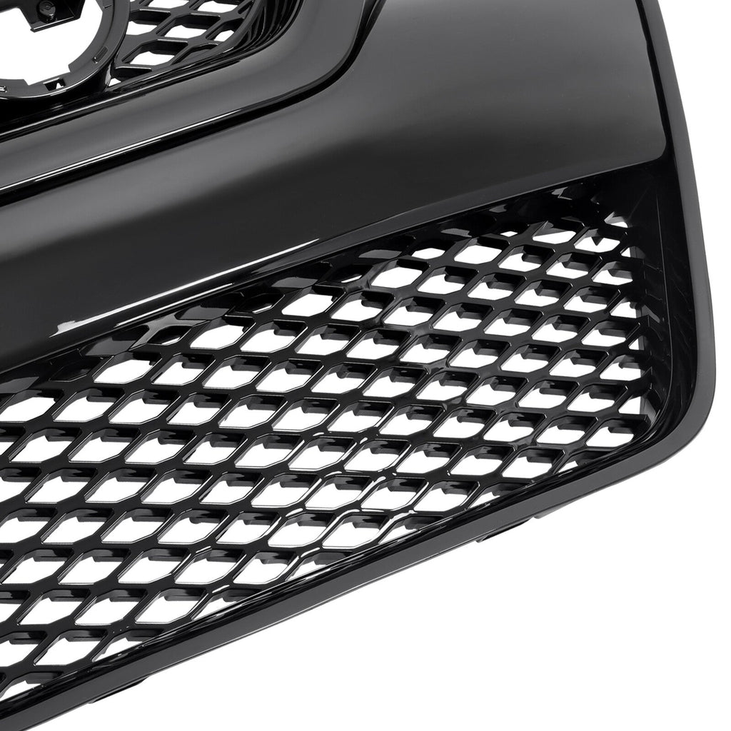 For Nissan Maxima 2016-2018 2017 Front Upper Grille Full Gloss Black Grill