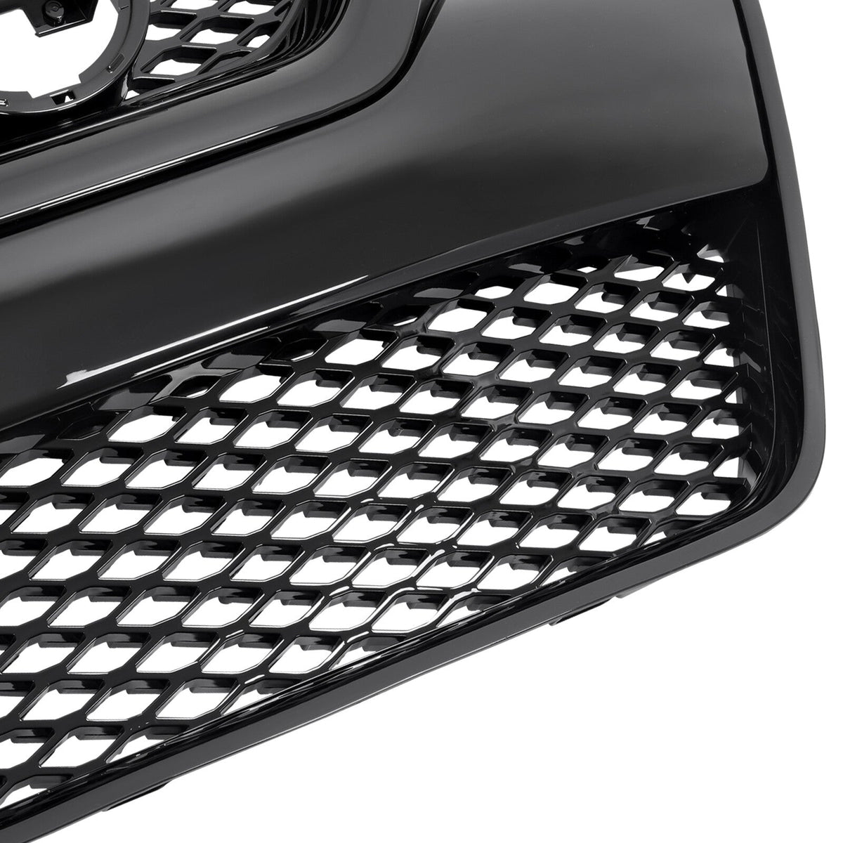 For Nissan Maxima 2016-2018 2017 Front Upper Grille Full Gloss Black Grill