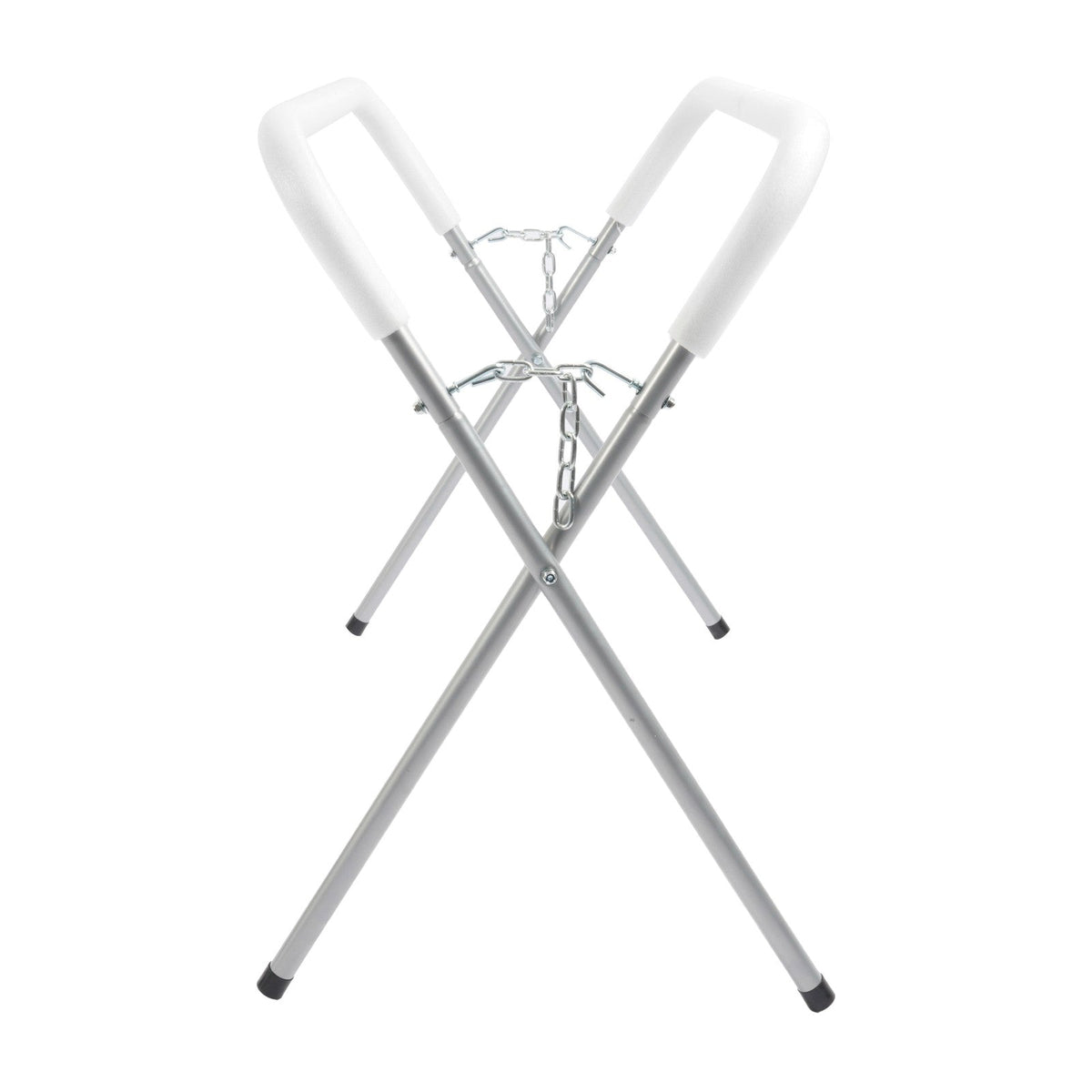 Heavy Duty Auto Body Painting Adjustable Work Stand 500 LBS For Bumpers Silvery