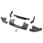 Shark Fin Rear Bumper Diffuser Lip For Honda Civic 2016-2021 Hatchback Sport 5D