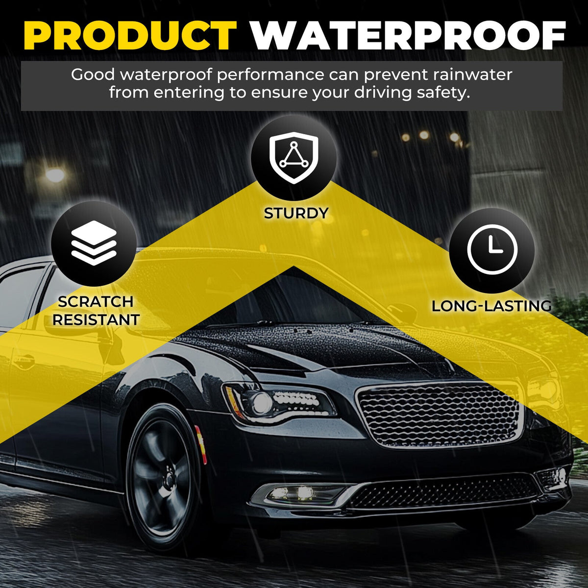 Fog Light Trim Passenger Side Front Chrome For Chrysler 300 2015-2024 5SW14SZ0AA