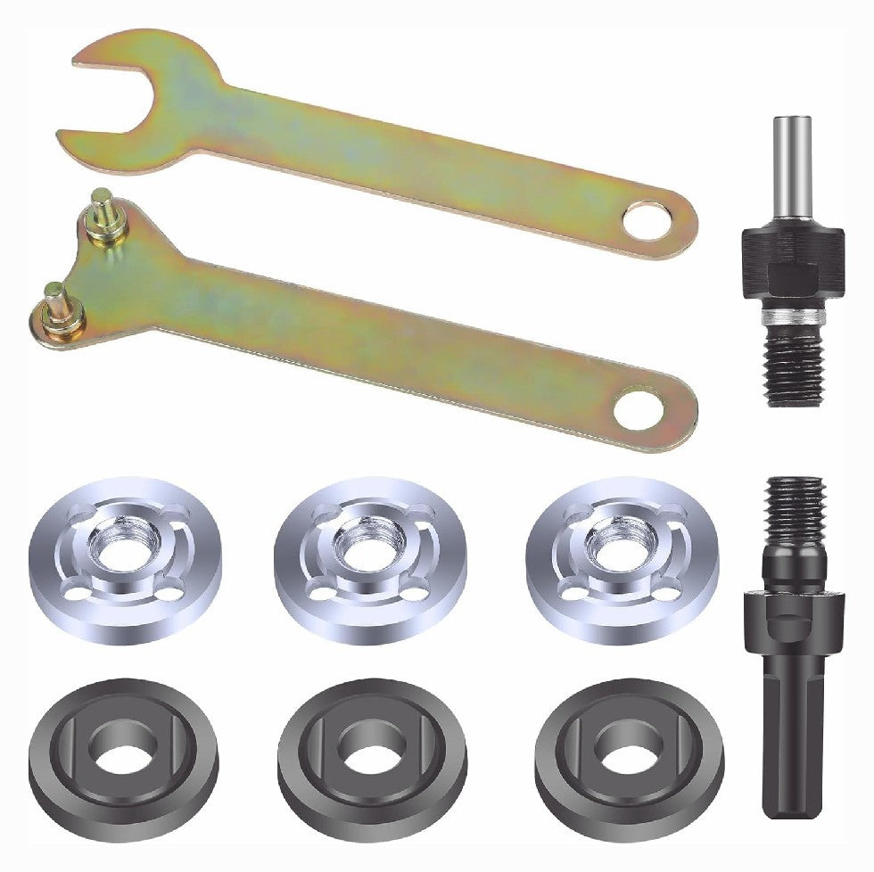 6 in 1 Electric Drill Conversion Angle Grinder Adapter 6mm Connecting Rod Kit