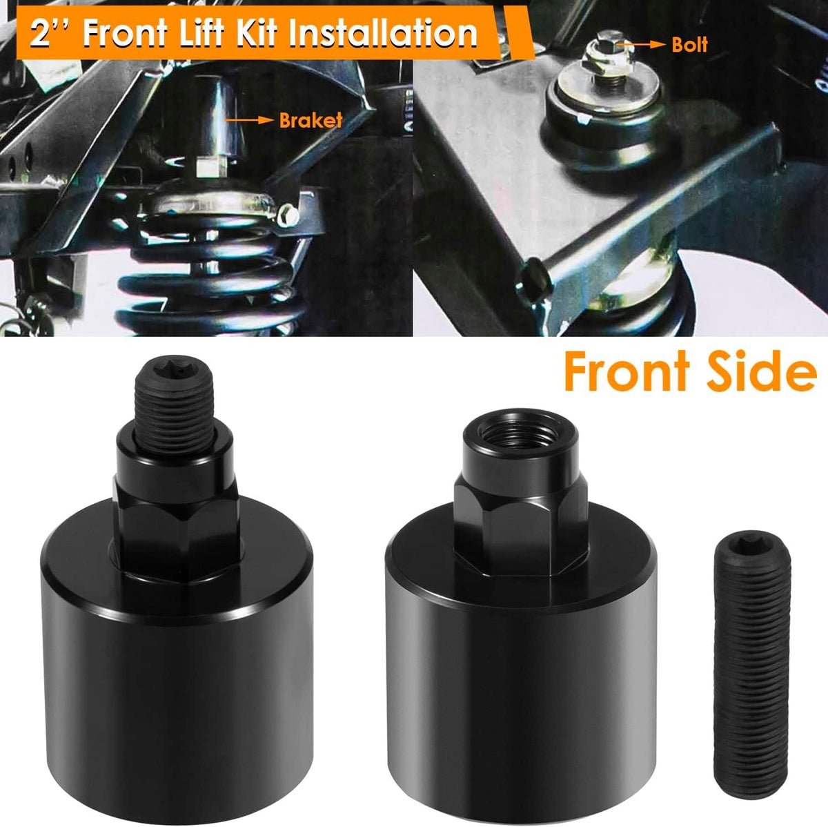 2'' Front & Rear Full Lift Kit For Polaris Ranger 400 500 800 Crew Midsize 10-14