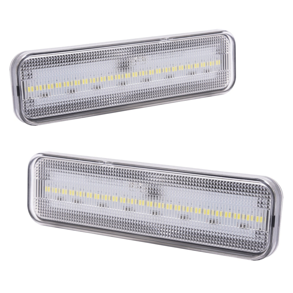 LED Front Bumper Side Marker Lights For El Camino & Caballero 1978-81 1982-1987