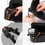 Motorcycle Helmet Front Chin Mount Holder Bracket For GoPro Hero 7 6 5 Camera