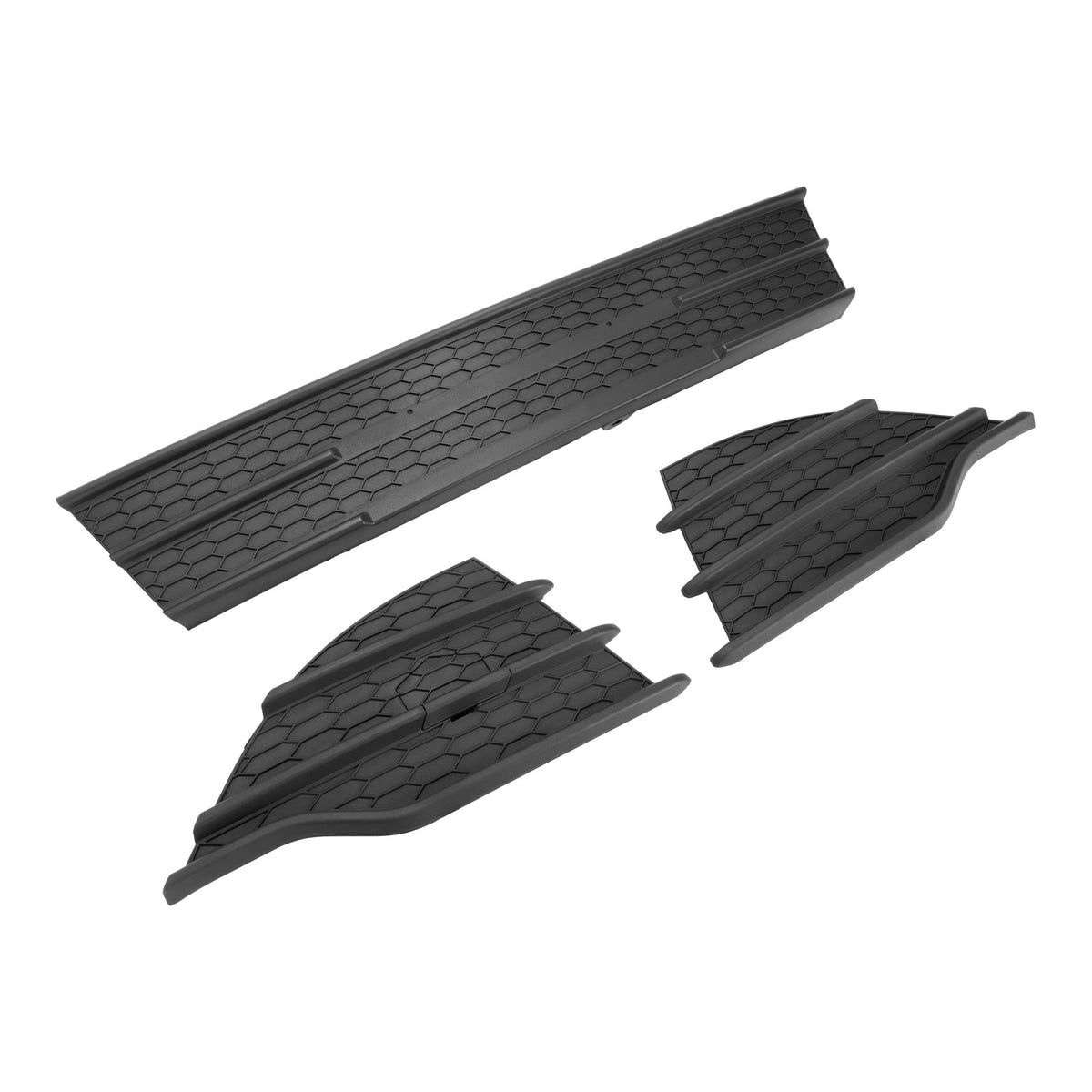 Front Bumper Grille & Fog Light Cover Trims For Ford Escape 2013 2014 2015 2016