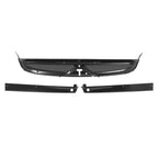 Rear Inner Window Trim Set For 1984-1996 Chevrolet Corvette Coupe Black