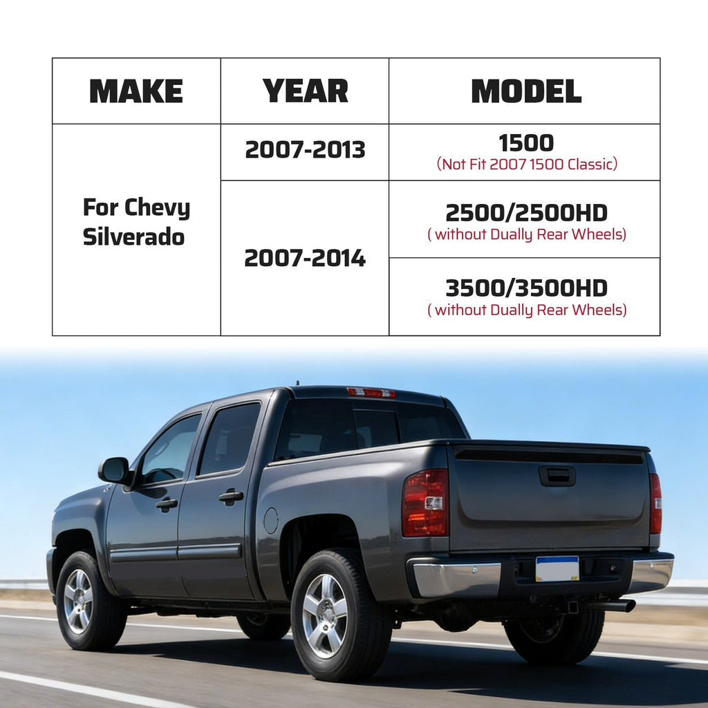 Bed Wheel Arch Repair Panel Right For Chevy Silverado 1500/2500/3500 2007-2014