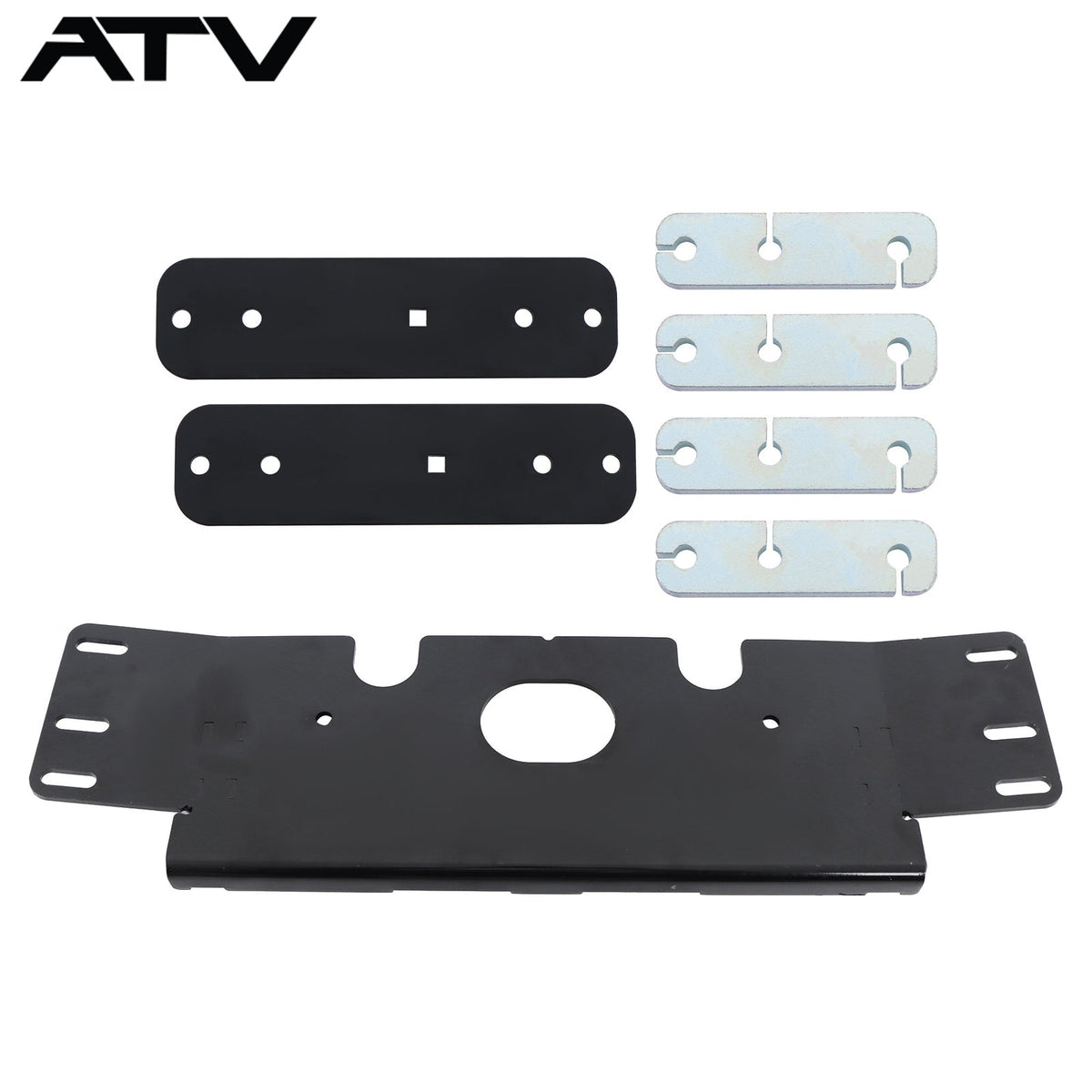 For Polaris Sportsman 400 450 500 570 600 700 800 Snow Plow Mid Mount Kit