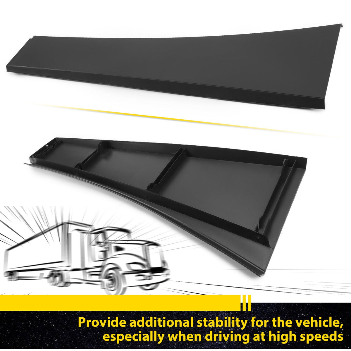 Sleeper Cab Upper Fairing Extension Fit For Volvo VNL 2004-2016 Left Driver Side