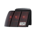 For 1999-2004 Ford Mustang Red Smoked Tail Lights Rear Brake Lamps Left+Right