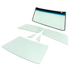 For Ford Mustang Fastback 1967 68 Glass Windshield Vent Door Back Green Windows