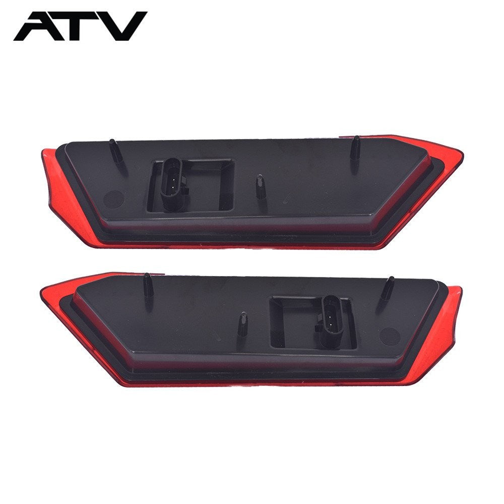 Pair Red LED Tail lights For Polaris RZR RZR 4 900/ 900 /XP /XP 1000 / XP 4 1000