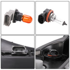 Right Side Bumper Fog Light Turn Signal Lamp For Chevy Equinox 2018-2021 w/Bulbs