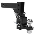 2" Receiver Trailer Hitch Ball Mount 9-1/2" Drop Tow Hitch Adjustable 7500lb