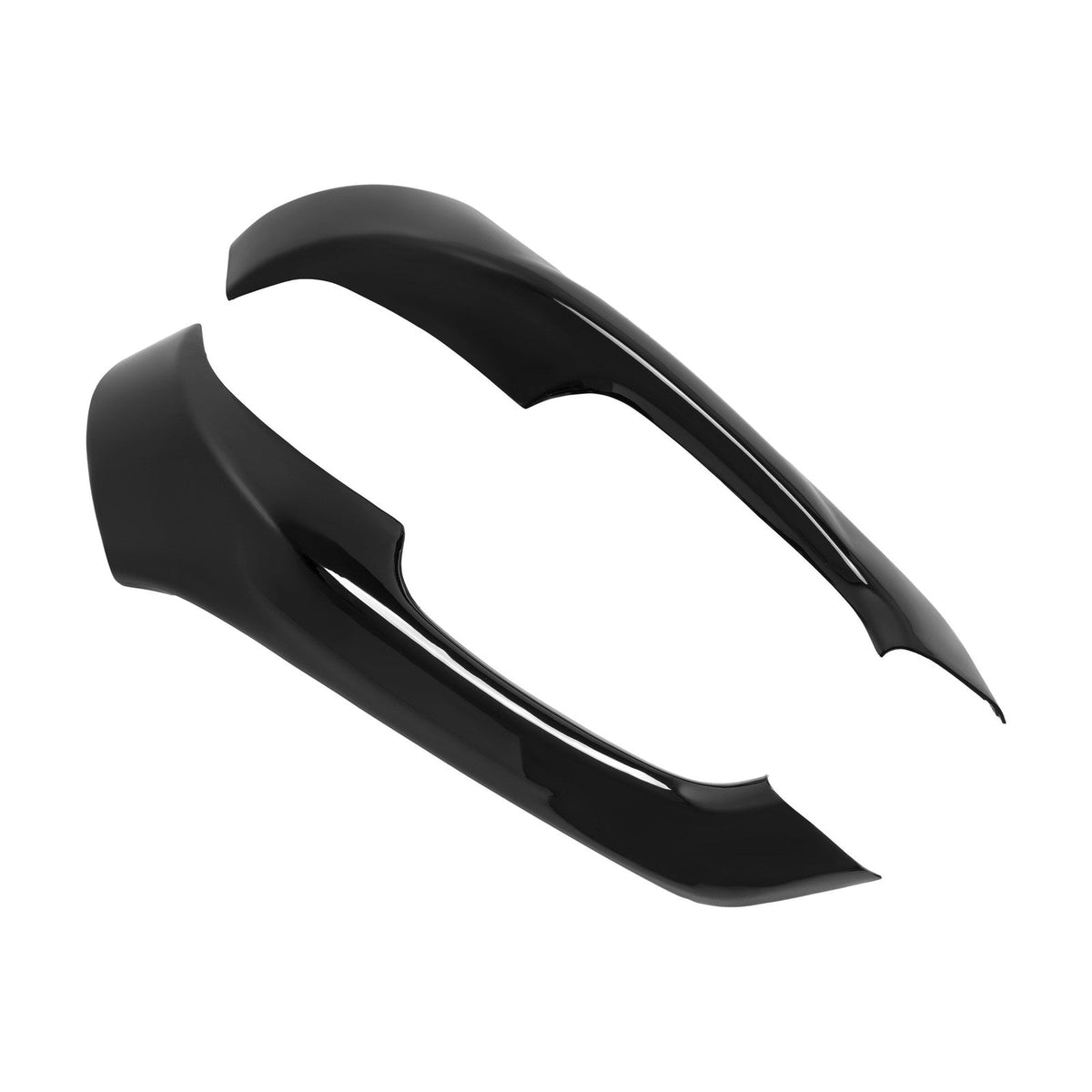 4Pcs Interior Door Armrest Cover Trim For Acura TSX 2009-2014 Gloss Black