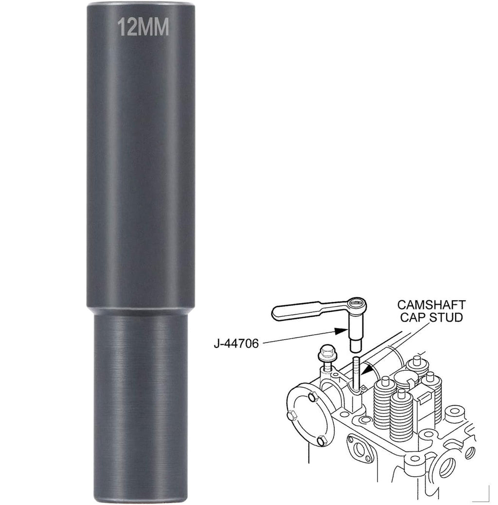 12MM Rocker Arm Shaft Socket J-44706 J-36003-A Fit For Detroit 60 Series Engine