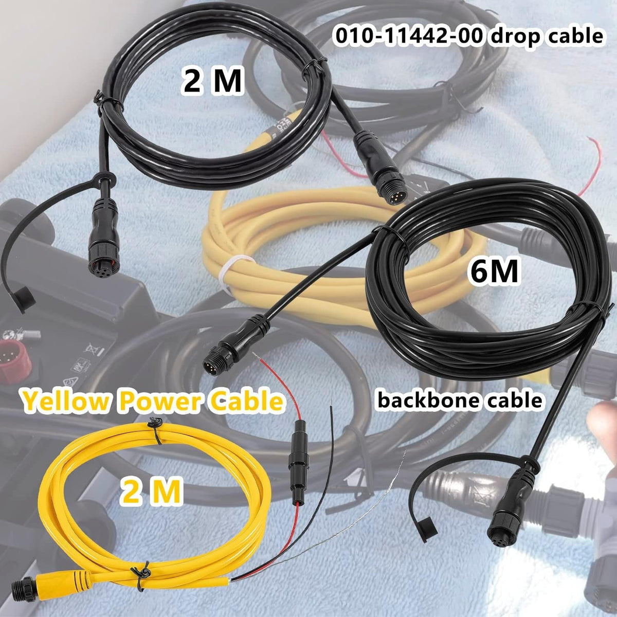 for Garmin NMEA 2000 (N2K) Basic Marine Complete Starter Kit 010-11442-00