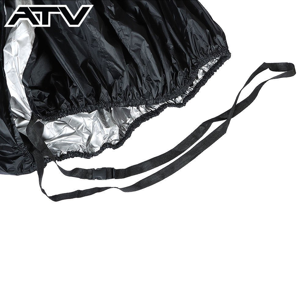 Vehicle Cover For Polaris Ranger XP 1000 900 Premium Waterproof Black UTV