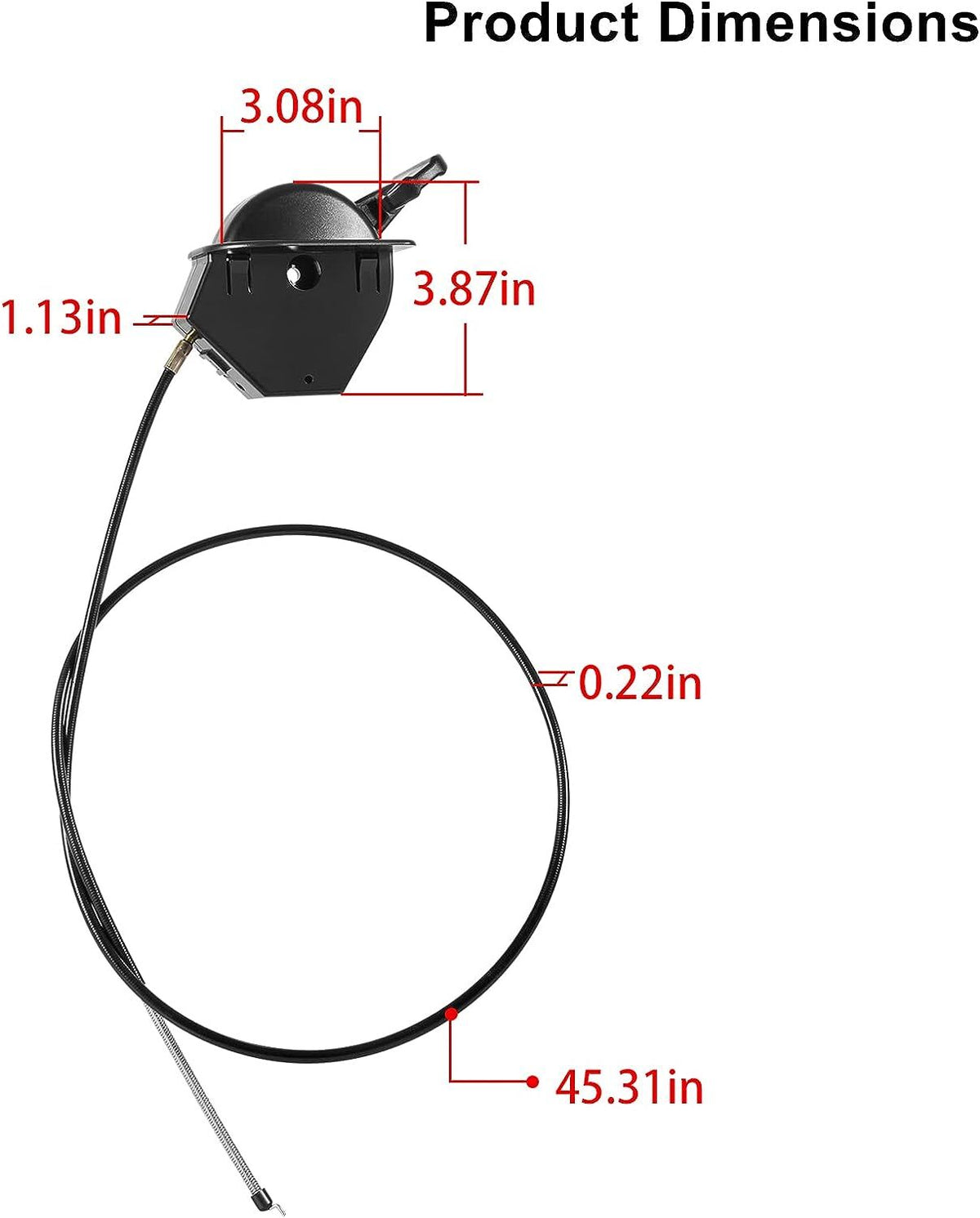 746P06431 Throttle/Choke Cable For CUB Cadet XT1 XT2 SLX54 GX54 GX50 ST54