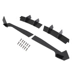 For Ford Mustang 2018-2021 19 20 Rear Bumper Diffuser & Rear Side Splitter PE