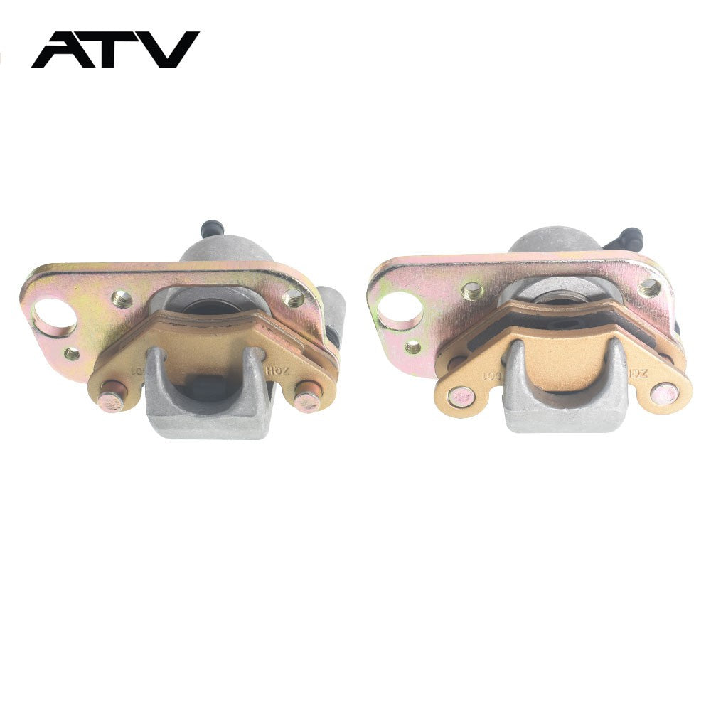 For Polaris Trail Boss 325 330 Trail Blazer 250 400 Front BRAKE Calipers & Pads