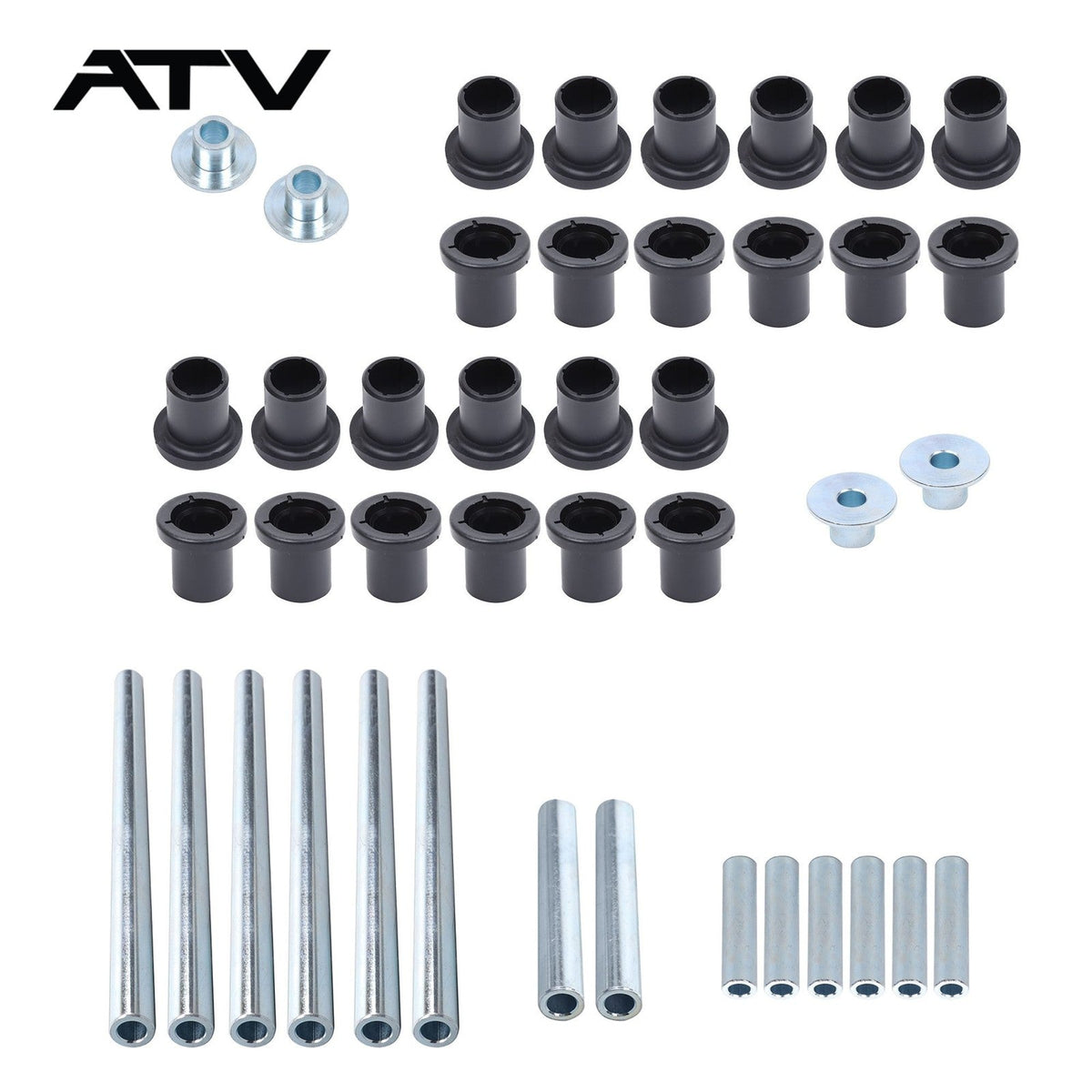 Complete Front&Rear A-Arm Bushing Kit 2008-2014 For Polaris RZR 800 RZR S 4 800