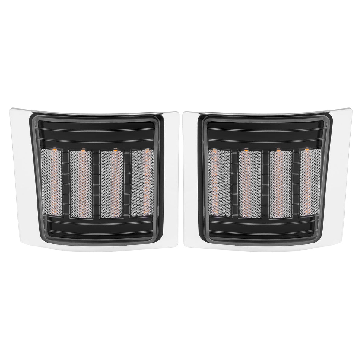 For Chevy C/K 1500 2500 3500 94-98 LED Sequential Corner Side Marker Lights Set