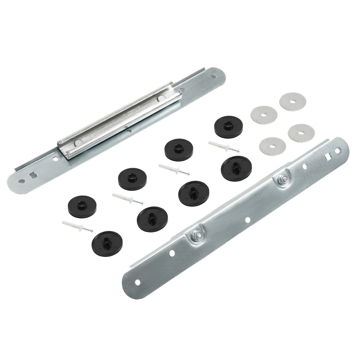 For Ford Bronco 1978 - 1996 Tailgate Window Lift Channel Kit With Bushings Steel