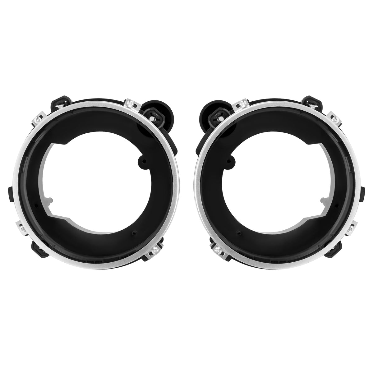 Left & Right Side Headlight Bulb Brackets Buckets For Jeep Wrangler 1997-2006