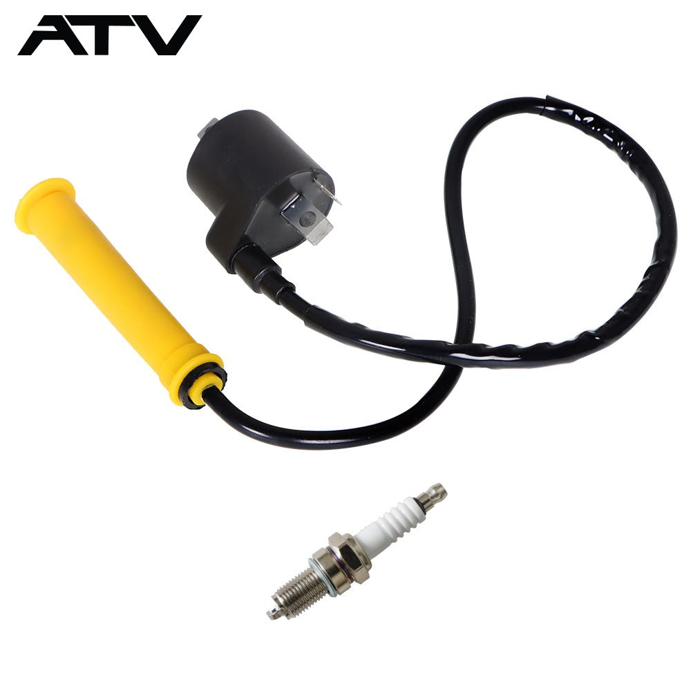 For Honda Foreman 500 TRX500 FE FM FPM FPE Ignition Coil & Spark Plug 08-09 2011