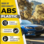 Pair Fog Light Lamp Covers Bezels For Subaru Legacy 2018-2019 Left + Right Side