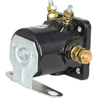 12V Starter Solenoid Relay 4 Terminal for Outboard Boat Marine w/ Mount Bracket