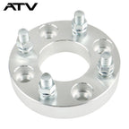 4PCS 1" Wheel Spacers 4x4 4x101.6 1/2"x20 For Golf Carts For EZGO Club Cars