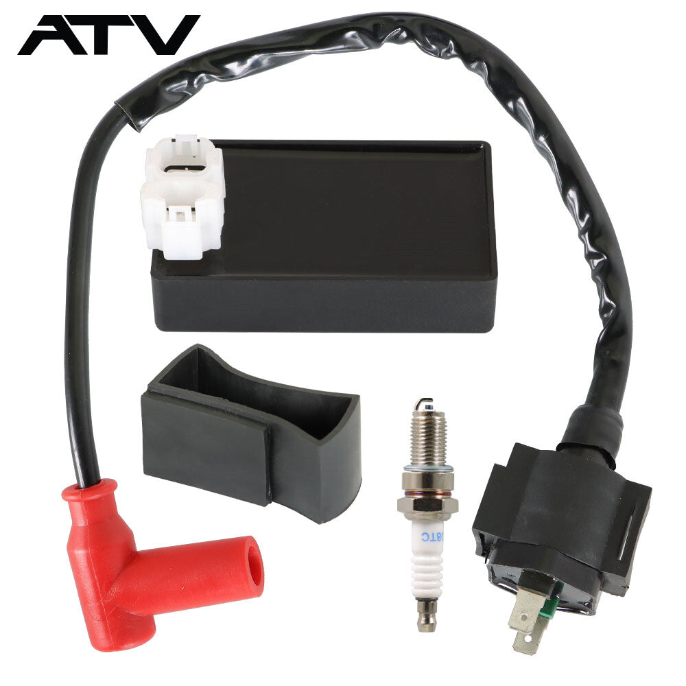 Generic For Honda Foreman 450 TRX450ES S 98-01 Ignition Coil Spark Plug CDI Box
