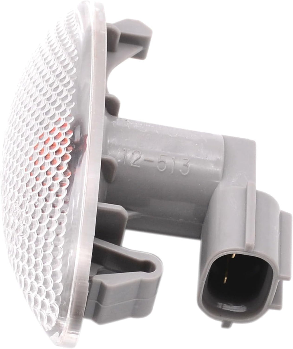 2pcs Side Turn Signal Fender Light 81730-02090 Fit For Toyota Yaris 2005-2013 US