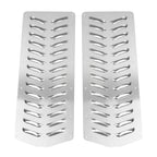 Universal Car Parts Hood Louver Vent Panel Set Hood Cooling Kit Unfinished