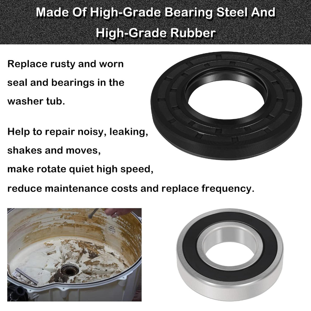 Washer Seal & Bearing Replacement Kit DC62-00156A 6601-002637 6601-000148