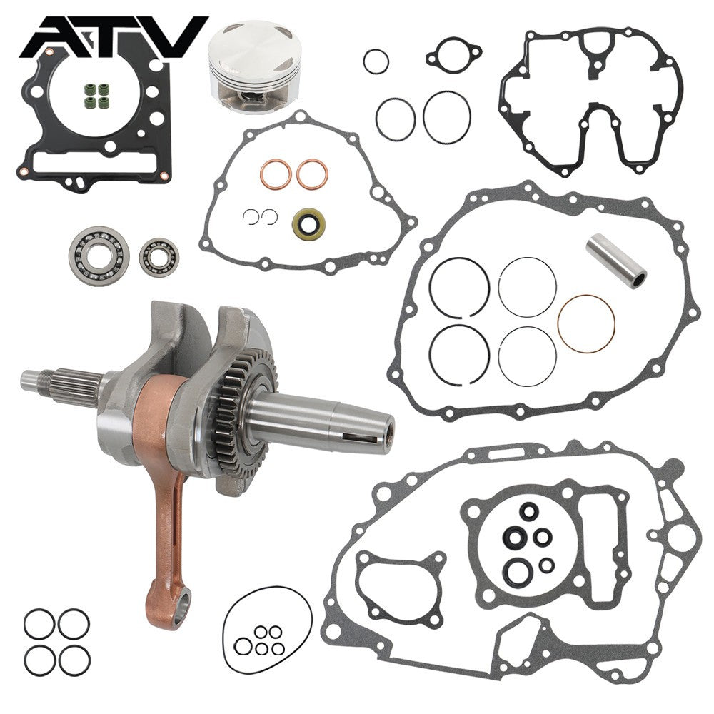 Top Bottom End Engine Rebuild Kit For HONDA TRX 400EX Crank Piston Kit 1999-2004