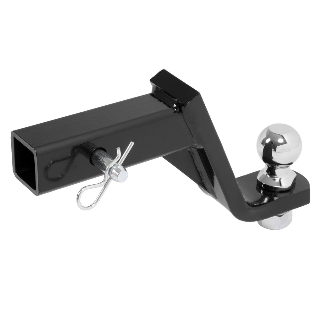 Trailer Hitch Ball Mount with 2" Ball & Pin Fits 2" Receiver 7500 lbs 6"Drop