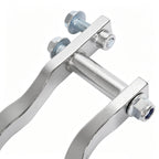 2Pcs Chrome Tow Hooks #84072462 For Chevrolet GMC Silverado Sierra 1500 2007-19