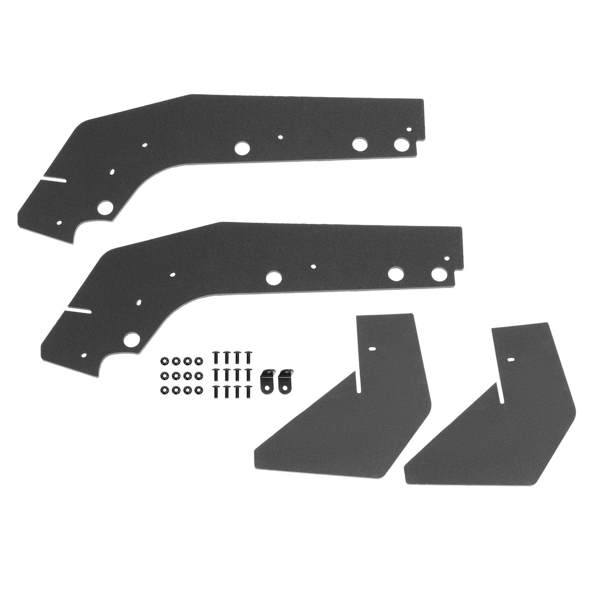 Rear Bumper Diffuser Corner Spat Apron Winglet For 15-21 Subaru WRX STI V1 Style