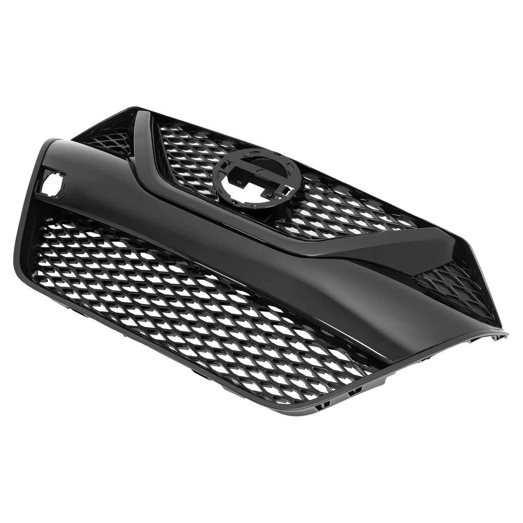 For Nissan Maxima 2016-2018 2017 Front Upper Grille Full Gloss Black Grill