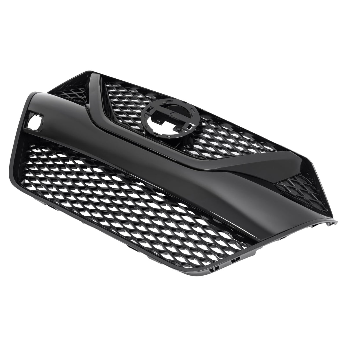 For Nissan Maxima 2016-2018 2017 Front Upper Grille Full Gloss Black Grill