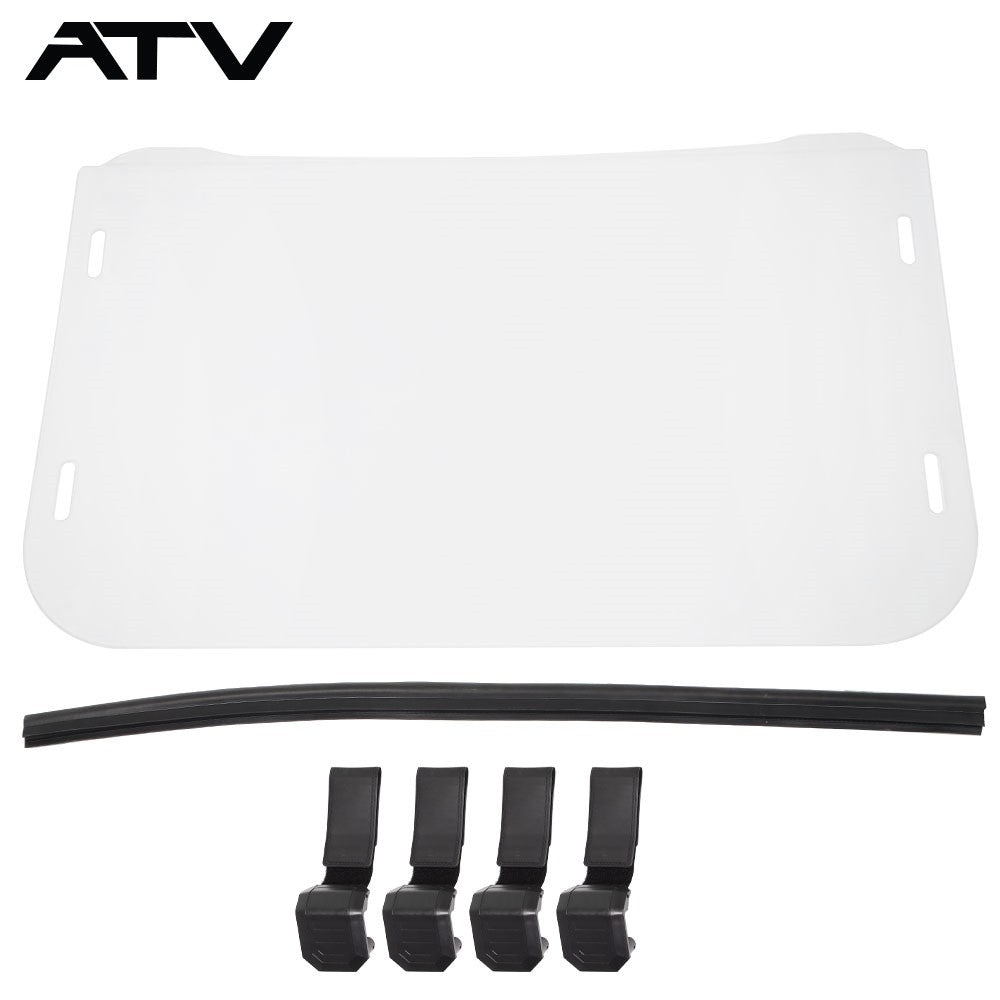 For 2008-2014 Polaris RZR 570 800S 800 XP 900 Scratch Resistant Full Windshield