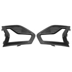 Front Bumper Fog Light Lamp Grille Covers Bezel Trim For Ford Fusion 2019-2020