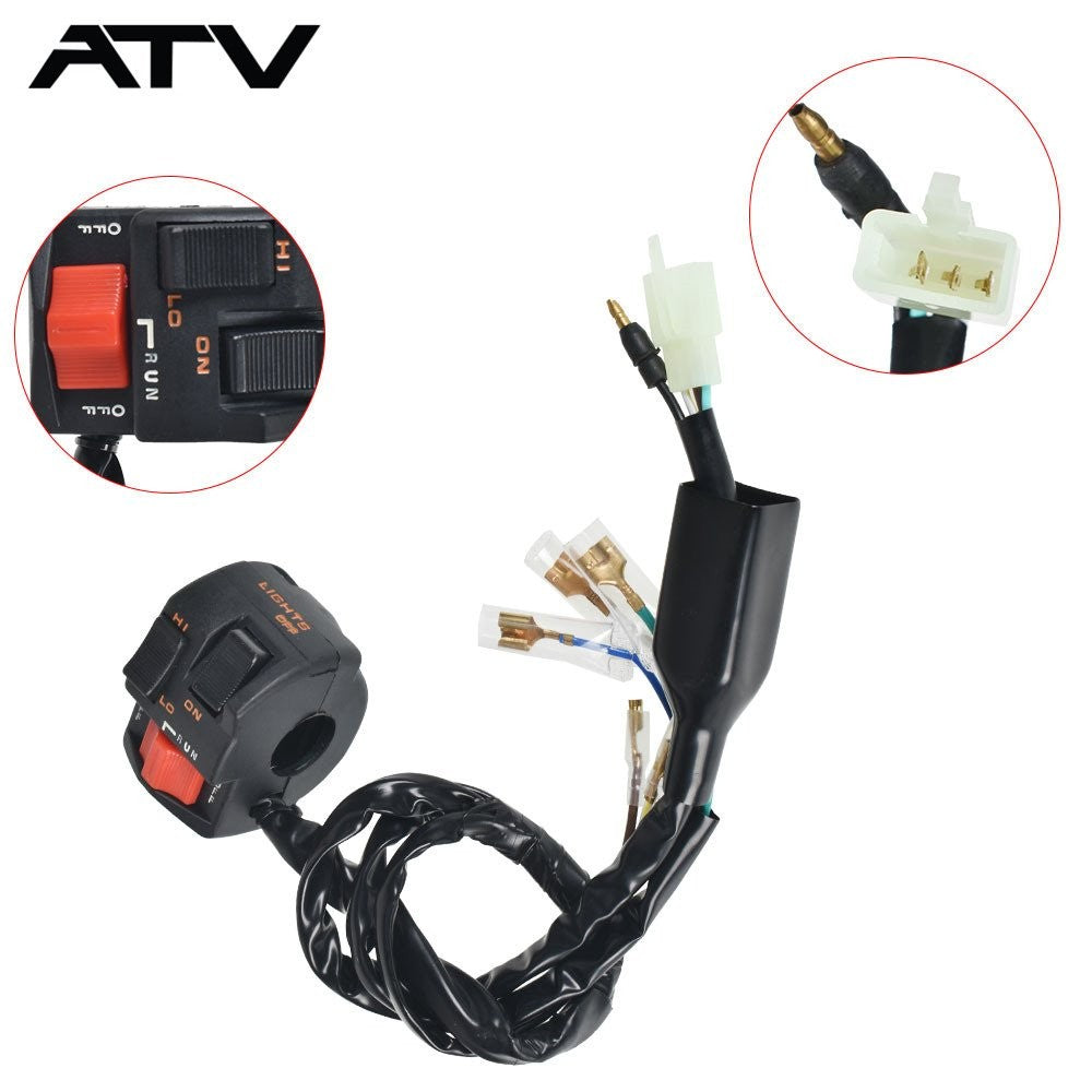 ON OFF RUN KILL HEADLIGHT LIGHTS SWITCH FOR HONDA ATC350X  1985-1986