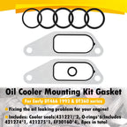 431327 Oil Cooler Mounting Kit Gasket O-Rings for DT466 DT360 Engine #675513C1