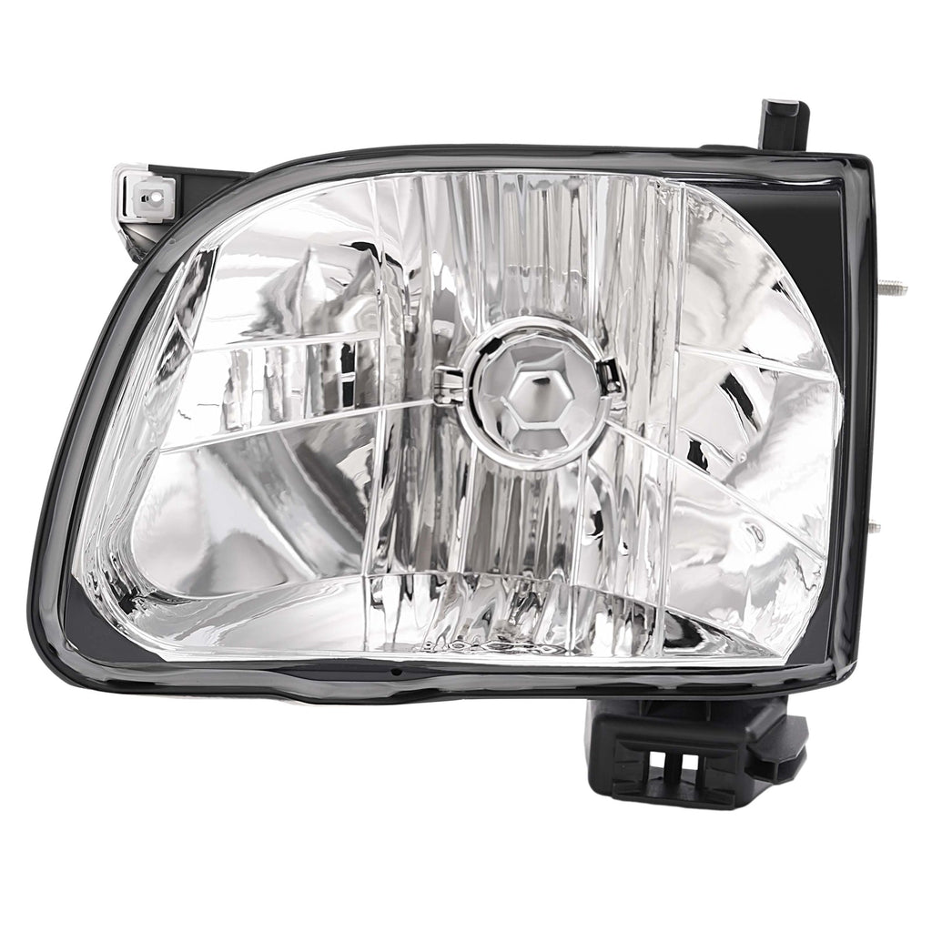 For 2001 2002 2003 2004 Toyota Tacoma White Headlights & Black Corner Light 4Pcs